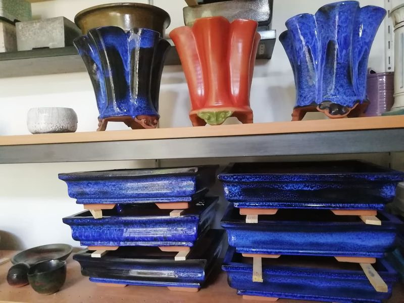 blue effect pots